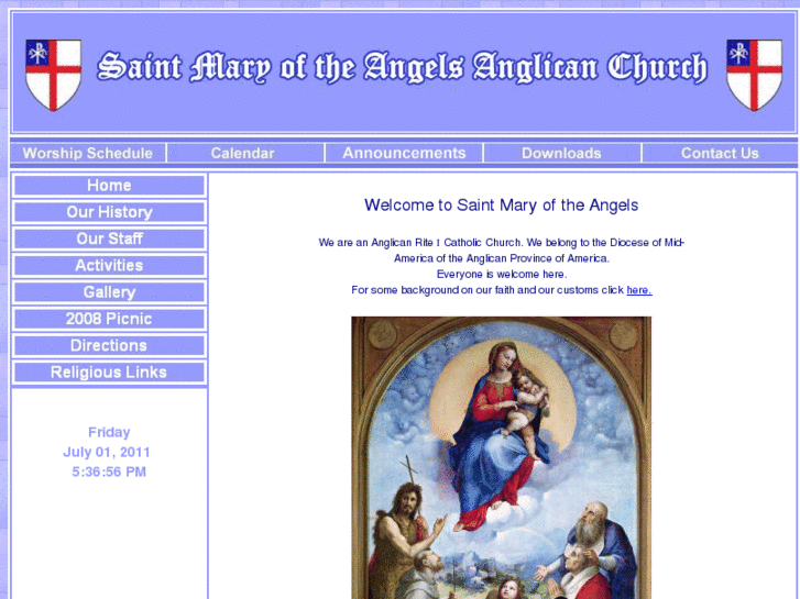 www.saintmaryoftheangels.net