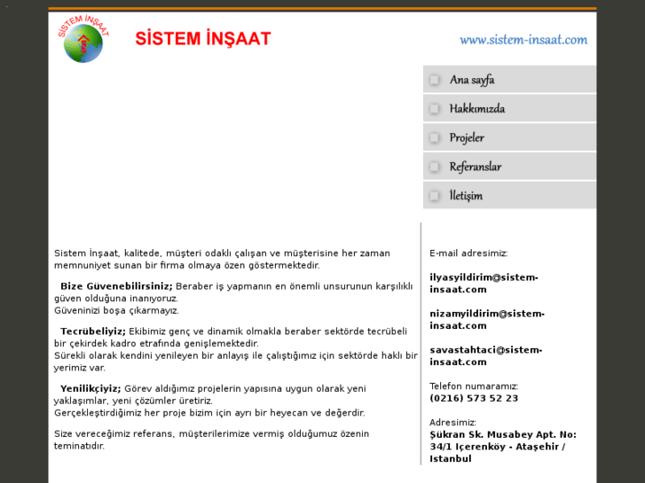 www.sistem-insaat.com