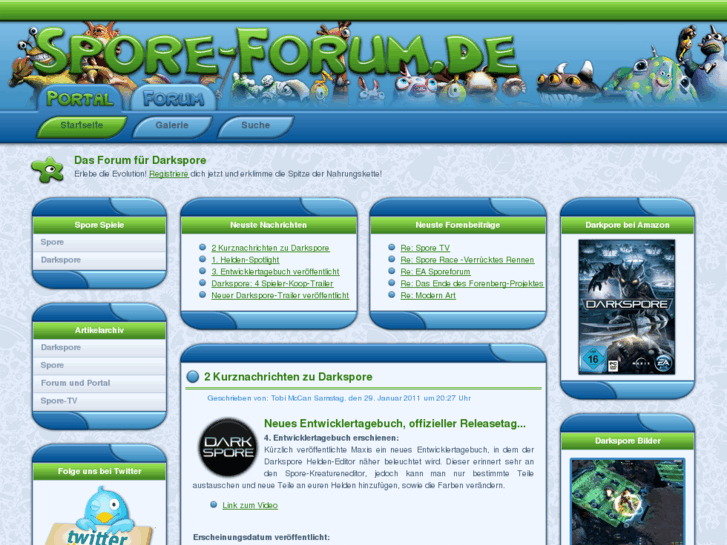 www.spore-forum.de