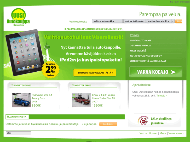 www.uusiautokauppa.fi