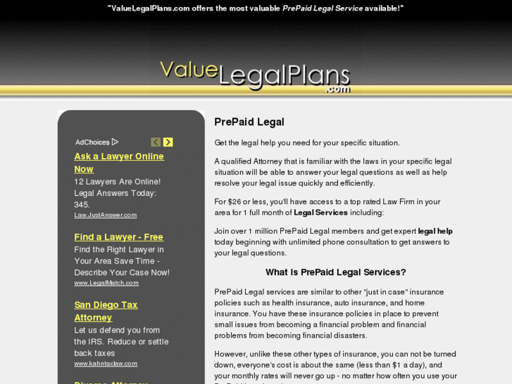 www.valuelegalplans.com