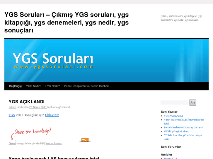 www.ygssorulari.com