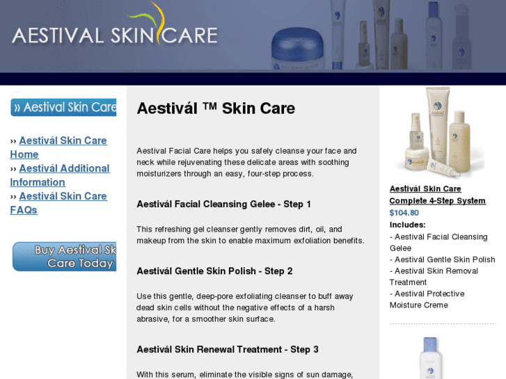 www.aestivalskincare.net