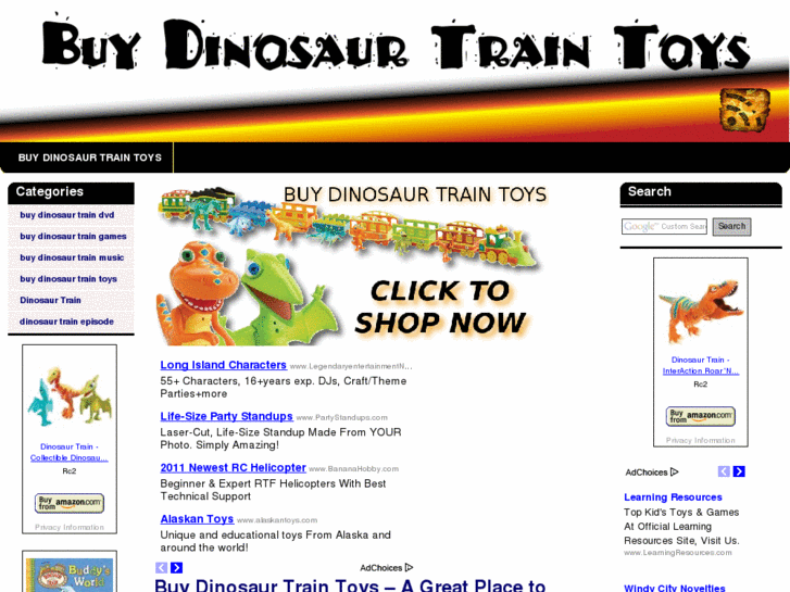 www.buydinosaurtraintoys.com