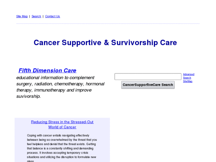 www.cancersupportcare.com