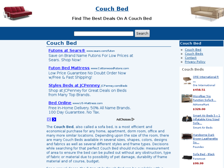 www.couchbed.org