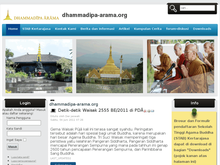 www.dhammadipa-arama.org