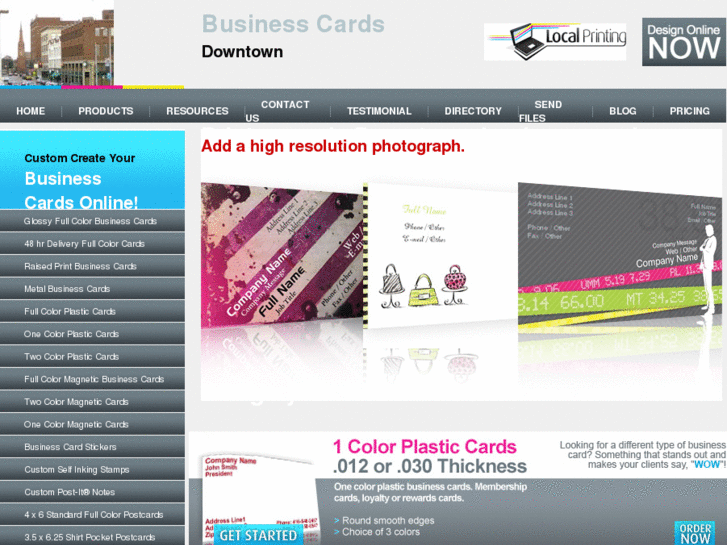 www.downtownbusinesscards.com