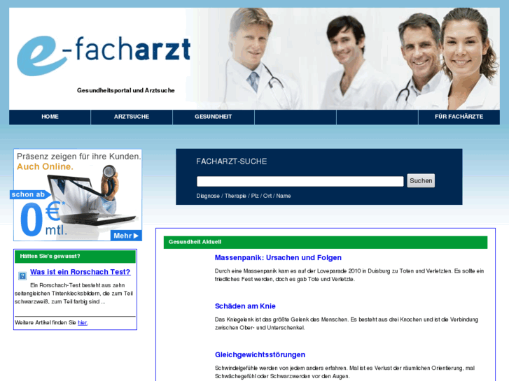 www.e-facharzt.de