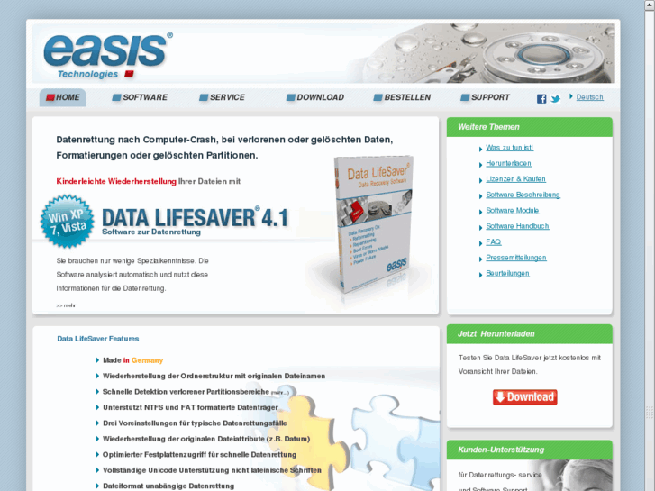 www.easis-datenrettung.de