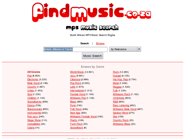 www.findmusic.co.za