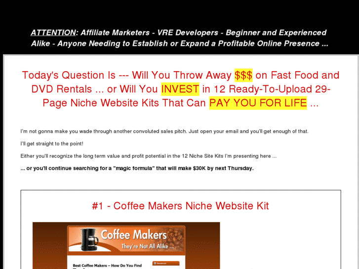 www.freenichewebsitekit.com