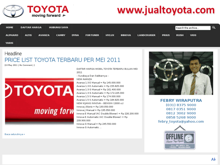 www.jualtoyota.com