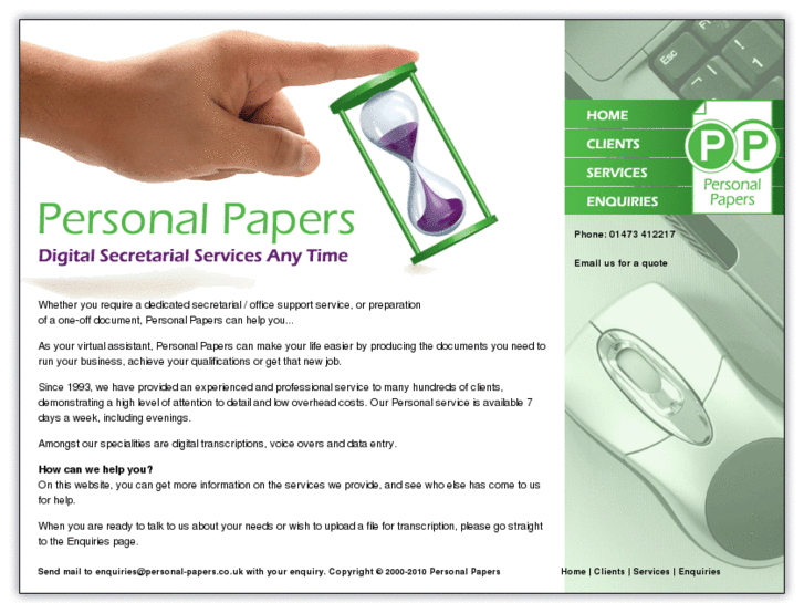 www.personal-papers.co.uk