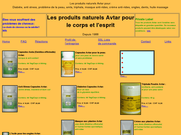 www.produits-naturels-avtar.com