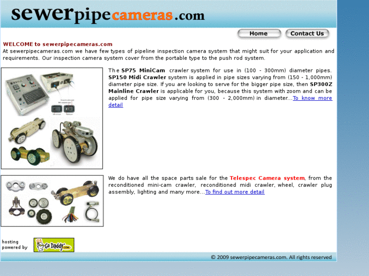 www.sewerpipecameras.com