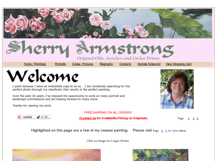 www.sherryarmstrongartist.com