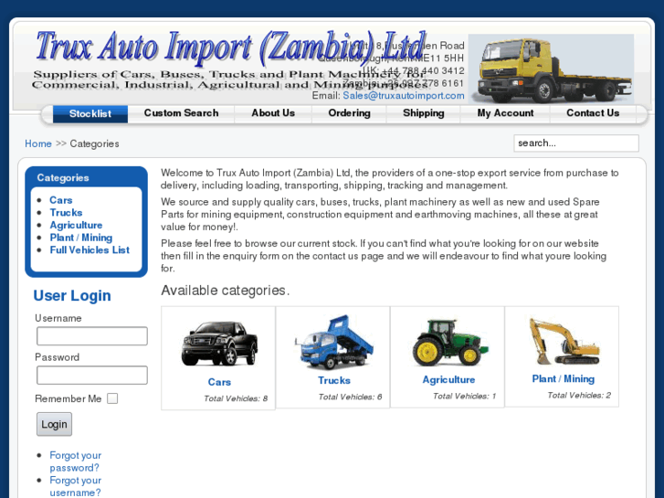 www.trucksautoimport.com