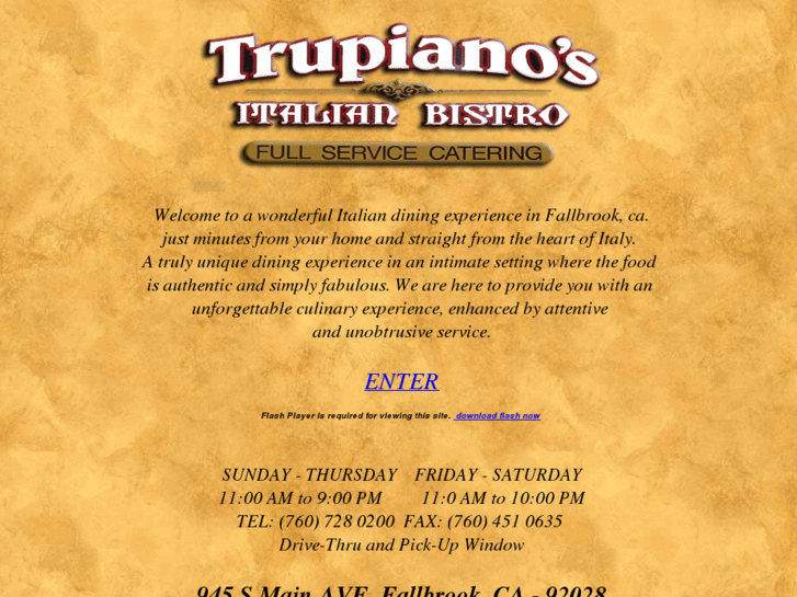 www.trupianosbistro.com