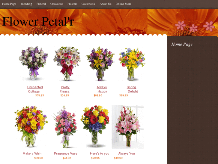 www.whitepigeonflorist.com