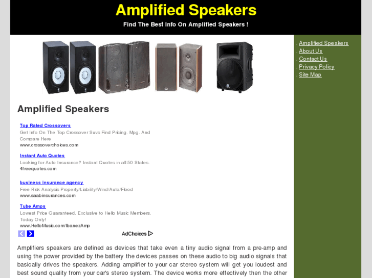 www.amplified-speakers.com