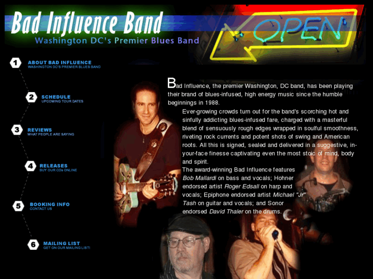 www.badinfluenceband.com