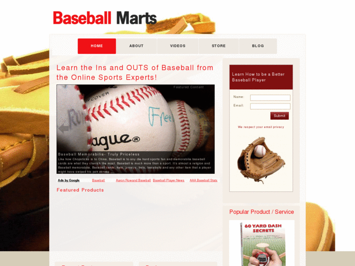 www.baseballmarts.com