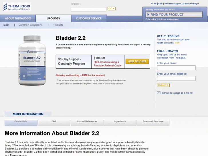www.bladderformula.com