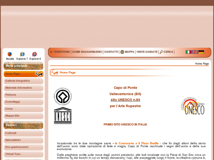 www.capodiponte.eu