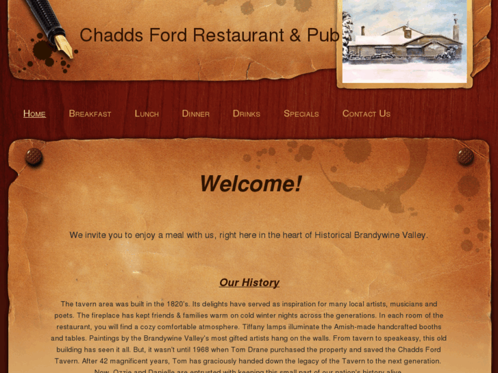 www.chaddsfordrestaurant.com