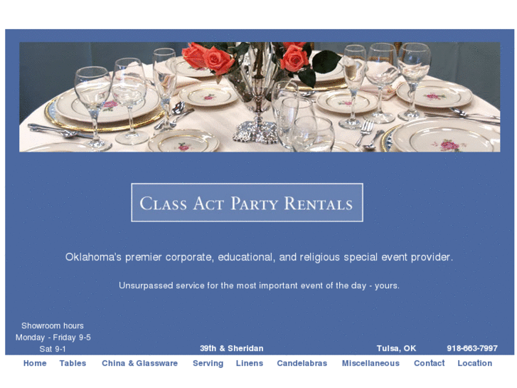 www.classactpartyrentals.com