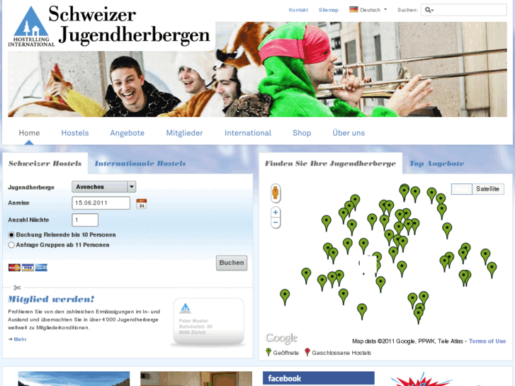 www.jugendherbergen.biz