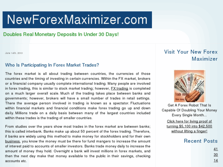 www.newforexmaximizer.com