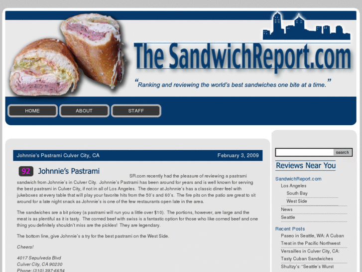 www.sandwichreport.com