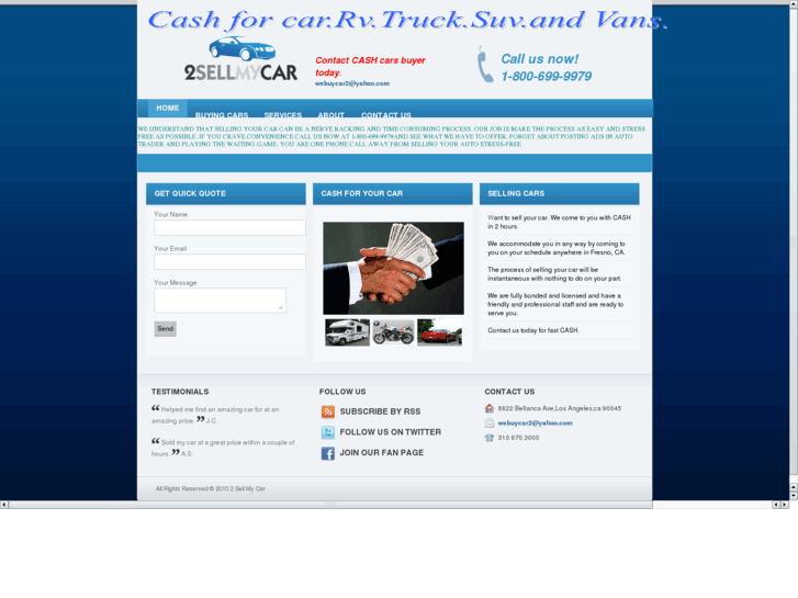 www.2sellmycar.com