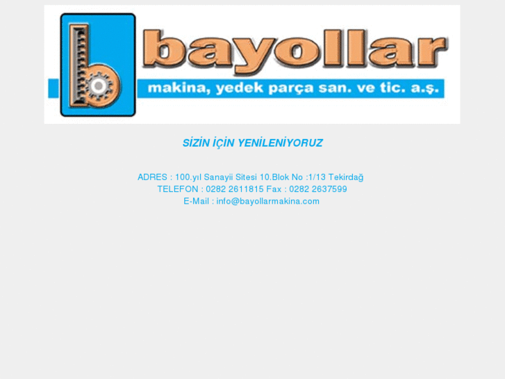 www.bayollarmakina.com