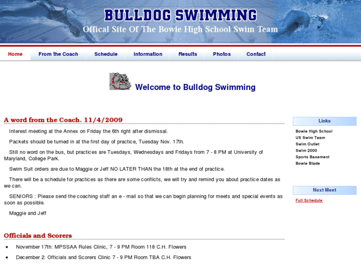 www.bulldogswimming.net