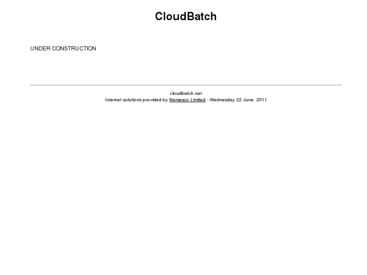 www.cloudbatch.net