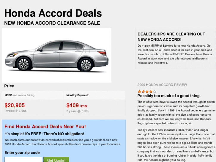 www.hondaaccorddeals.com