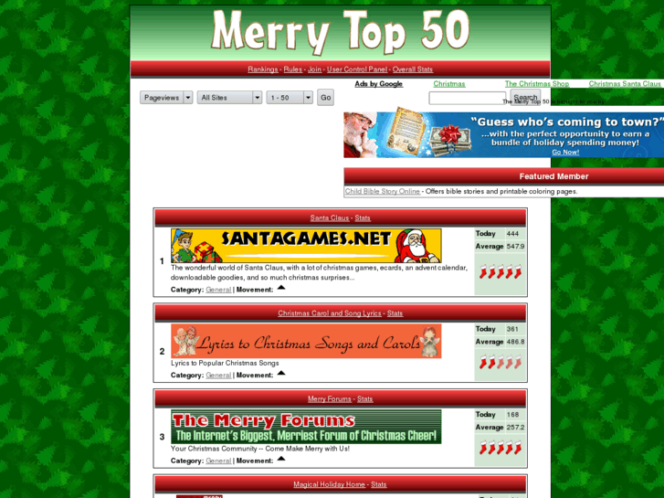 www.merrytop50.com