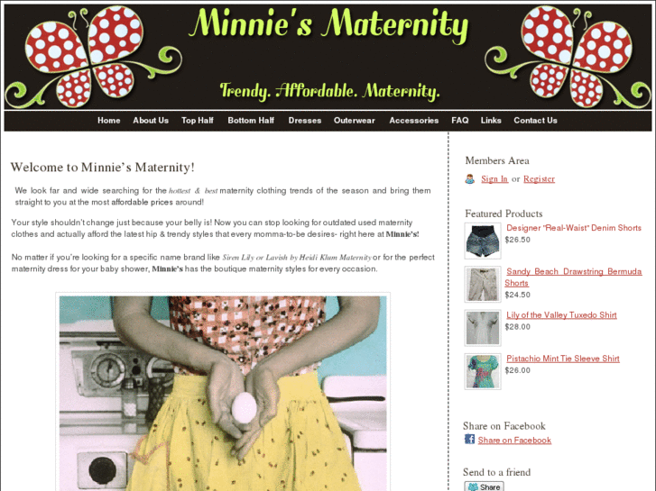 www.minniesmaternity.com