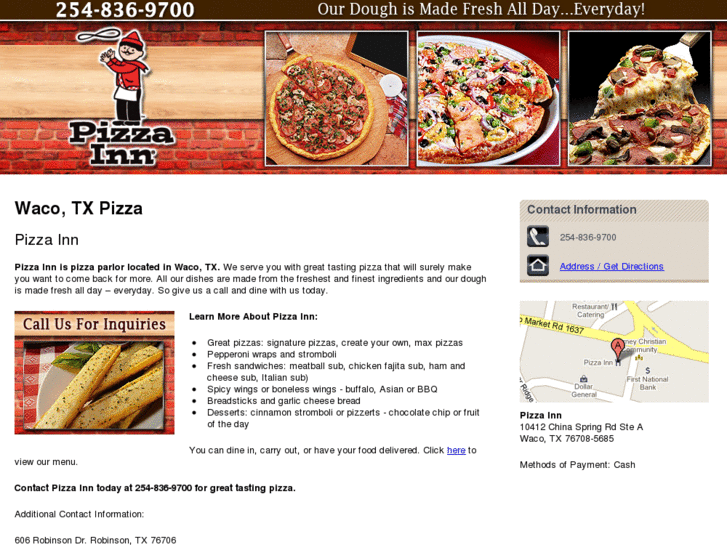 www.pizzainnwaco.com