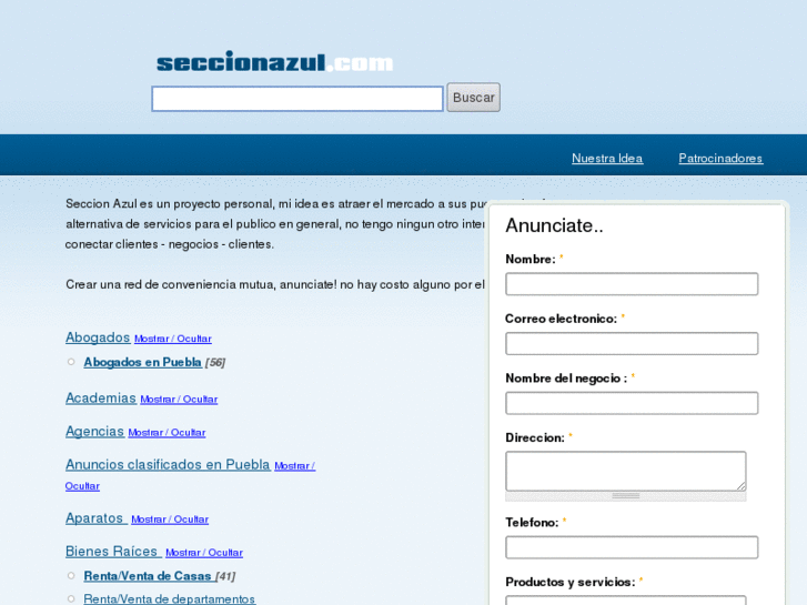 www.seccionazul.com