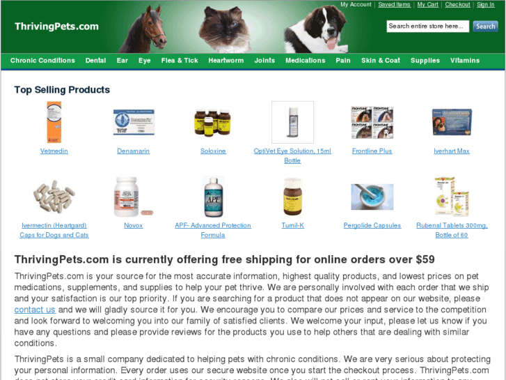 www.thrivingpets.com