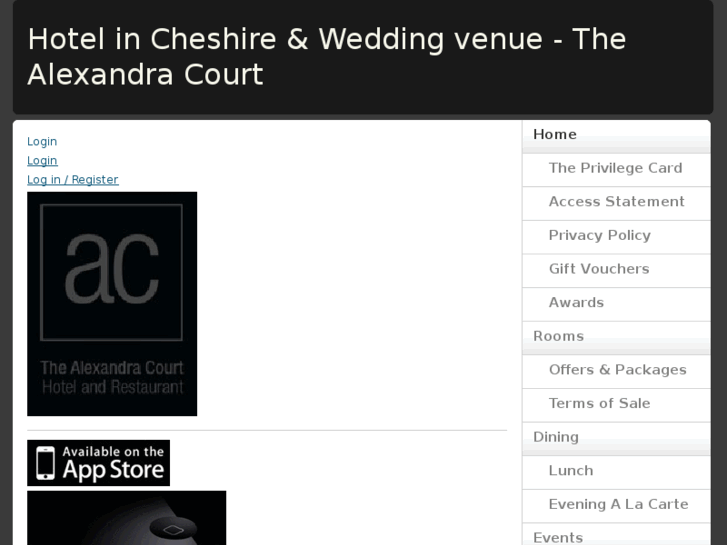 www.weddingvenuesincongleton.com