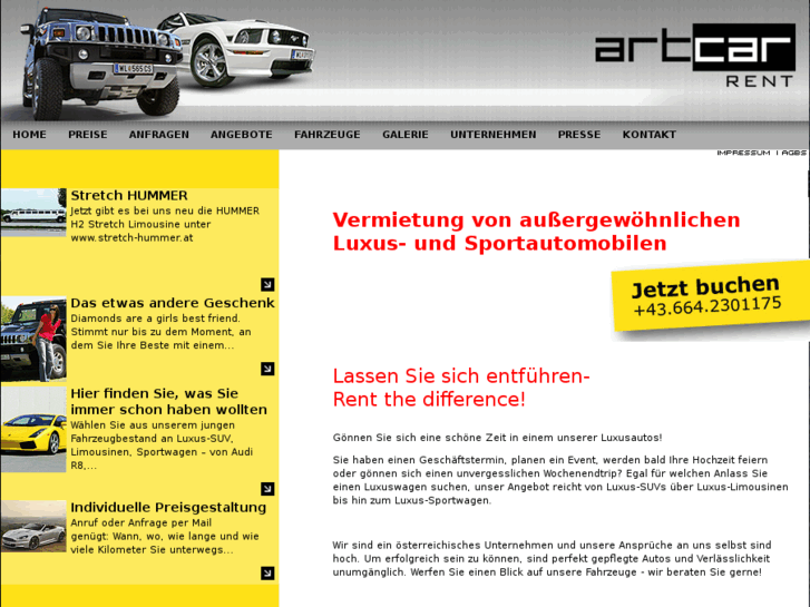 www.artcar-rent.at