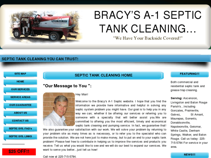 www.bracys-a1-septic.com