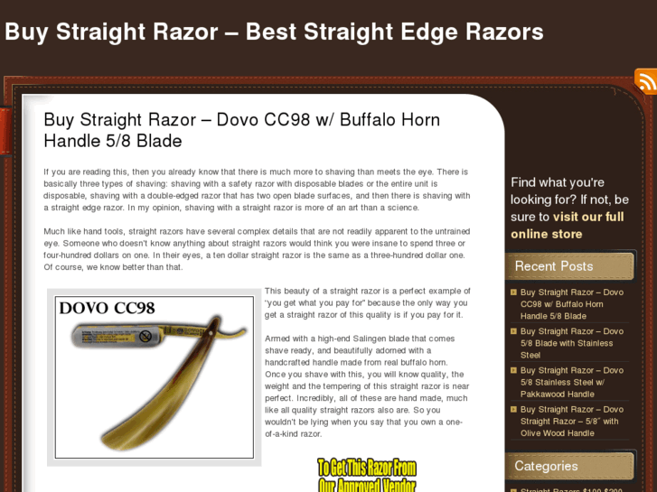 www.buystraightrazor.com