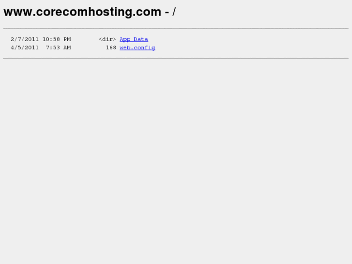 www.corecomhosting.com