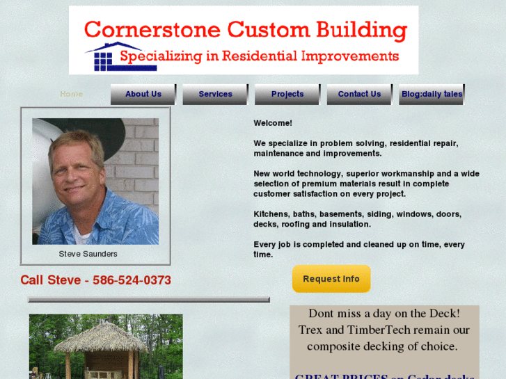 www.cornerstonecustombuilding.com